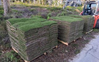 Fresh sod delivery and installation planning for a Punta Gorda Florida lawn by Sunshine Sod